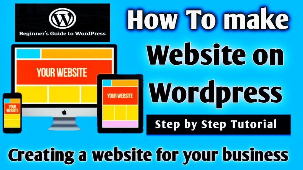 Best Way to make website on WordPress in 5 Minutes