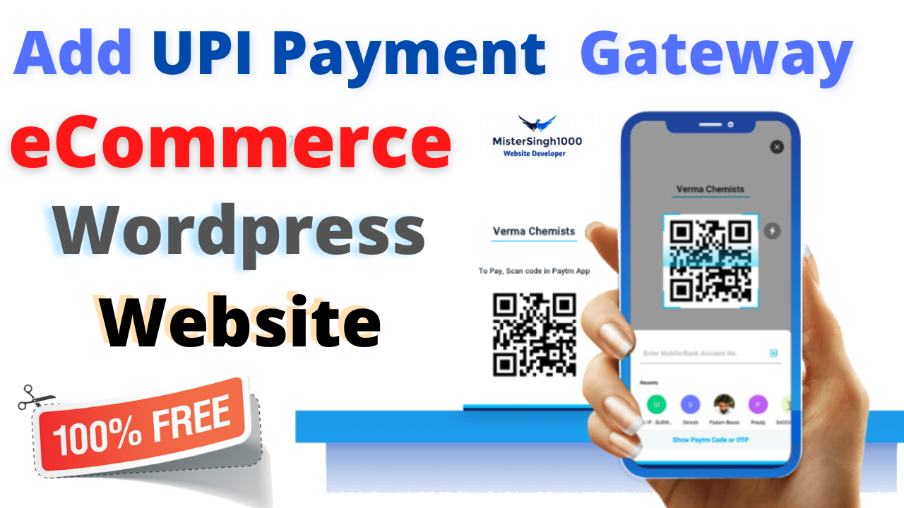 Add UPI Payment Gateway in eCommerce Website