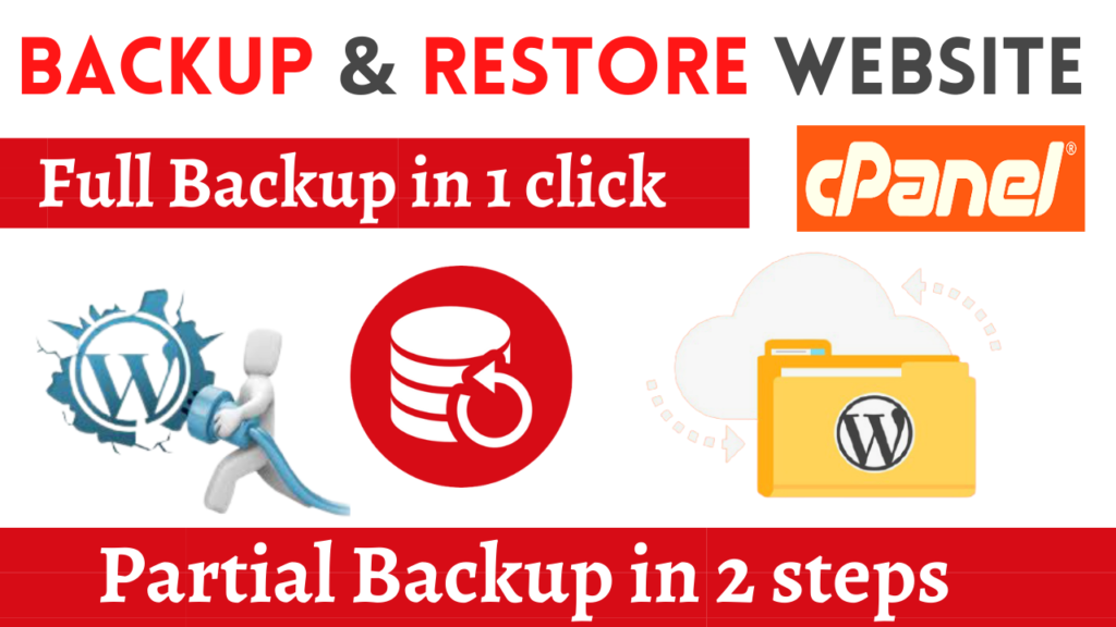 10 Steps to create cpanel backup