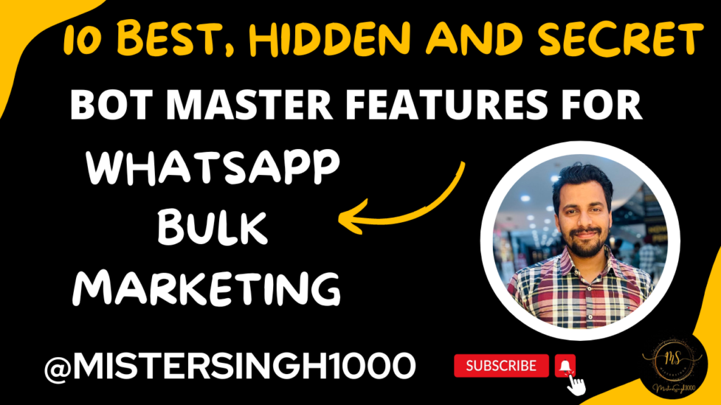 Top 10 Features of BotMaster Bulk Marketing Software