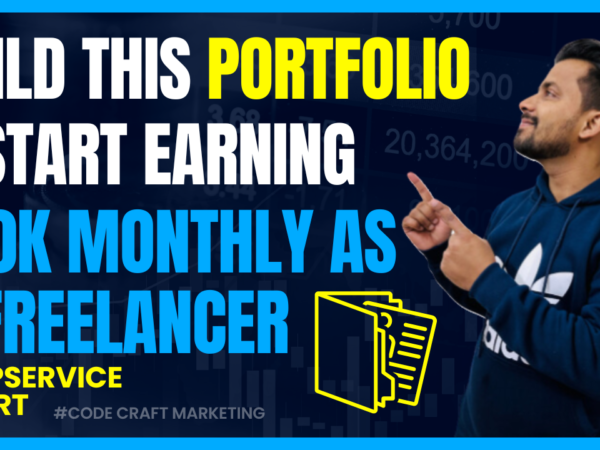 Build This Portfolio & Start Earning 100k Monthly as a Freelancer in 2024! #CodeCraftMarketing