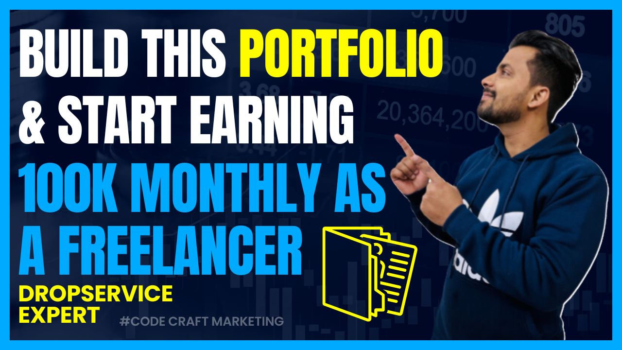 Build This Portfolio & Start Earning 100k Monthly as a Freelancer in 2024! #CodeCraftMarketing