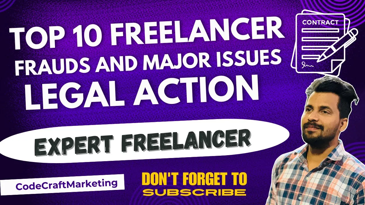 Top 10 Major Issues of Freelancer who do not make contract with clients #codecraftmarketing